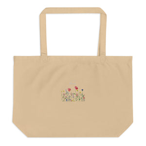 Tote Bag Large Organic - Save our FlowersCanvas Tote Bag1550540_10733 Tote Bag Large Organic - Save our FlowersCanvas Tote Bag1550540_10733
