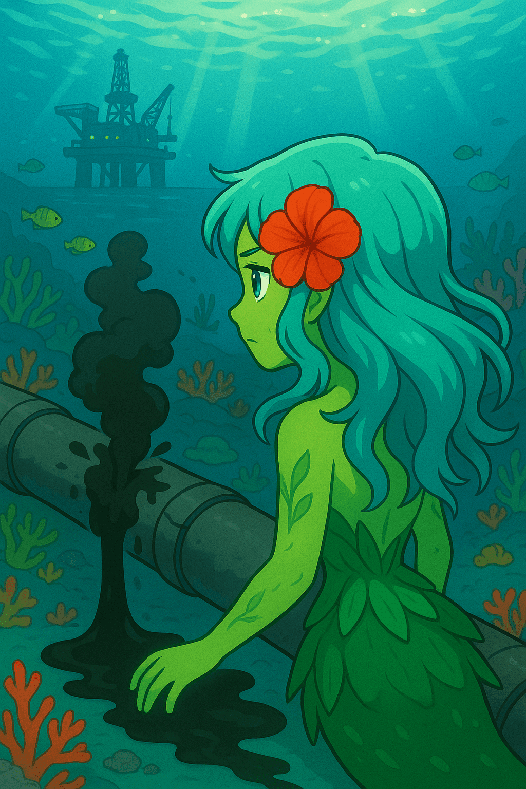 Nature's Sacred Waters, Poisoned by Apathy: ESO’s Reckoning - Eso Eco Digital Comic 14 - Esottera