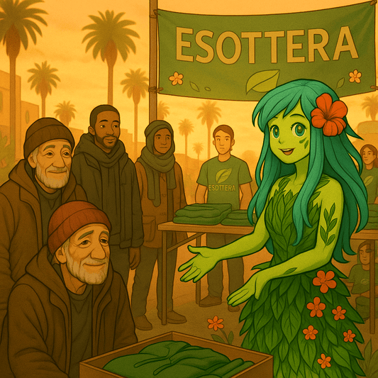 Warmth in Every Stitch: ESO’s Hoodie Giveaway for Those in Need - Eso Eco Digital Comic 13 - Esottera