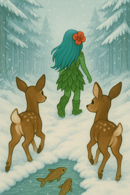 When the Wild Follows: A Winter Story of Trust - Esottera