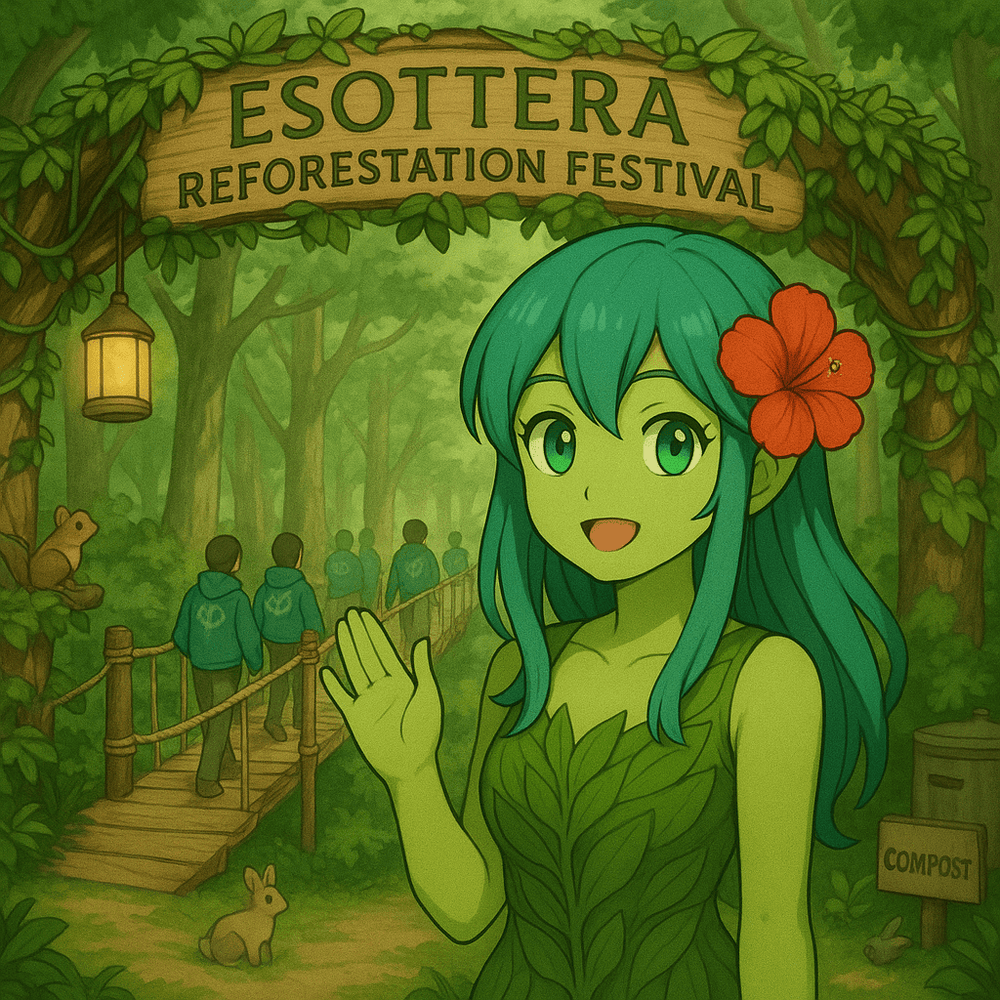 🌳 ESO Digital Comic 25 – The Reforestation FestivalDigital Comic Book
