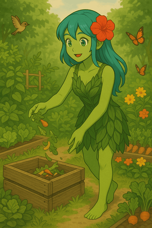 ESO Digital Comic 33 - Circular Living & Compost Wisdom: Nourishing Tomorrow’s Harvest | Esottera®Digital Comic Book