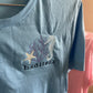 Esottera Embroidered Sea Life Tee – Coral Reef & Seahorse DesignTee