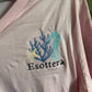 Esottera Embroidered Sea Life Tee – Coral Reef & Seahorse DesignTee