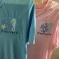 Esottera Embroidered Sea Life Tee – Coral Reef & Seahorse DesignTee