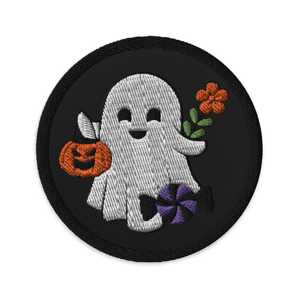 Ghost Embroidered Halloween PatchFabric Patches5895960_12981