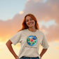 Humanity Heals Hearts Organic Cotton Oversized TeePrinted T-shirt101300585