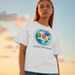 Humanity Heals Hearts Organic Cotton Oversized TeePrinted T-shirt101300585