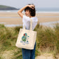 Reef Revival Shopper Tote - Black & Natural | Organic Eco Tote by EsotteraPrinted Bag92247353