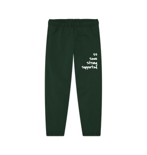 Unisex Organic Cotton Joggers - S3 Seen • Strong • Supported | Evergreen Eco - Friendly Fleece | Ethical, Sustainable LoungewearJoggers98594563