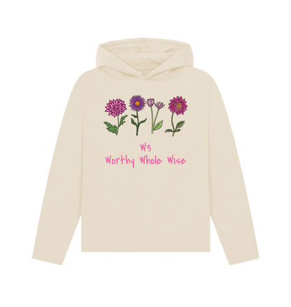 Women's Hoodie - Worthy Whole Wise Relaxed Organic CottonPrinted Hoody98592758