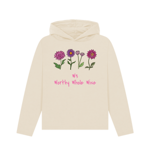 Women's Hoodie - Worthy Whole Wise Relaxed Organic CottonPrinted Hoody98592758